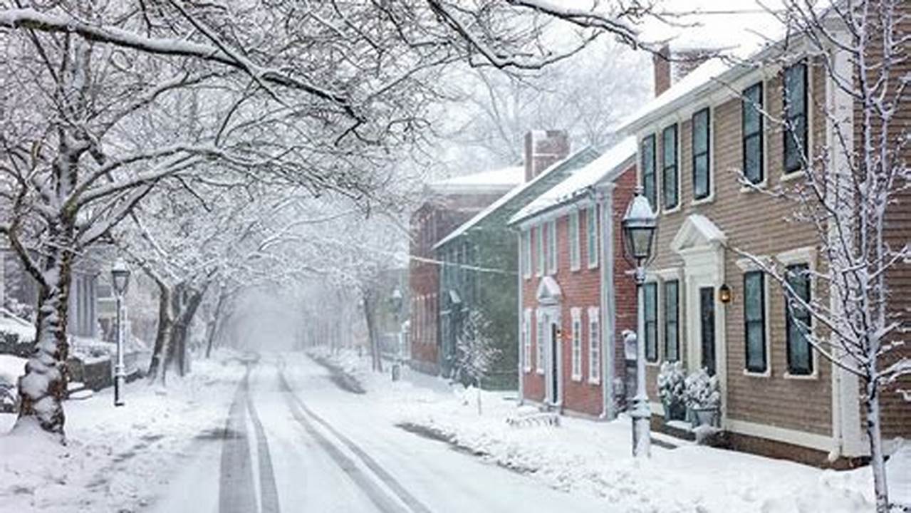 Rhode Island Snowfall 2024