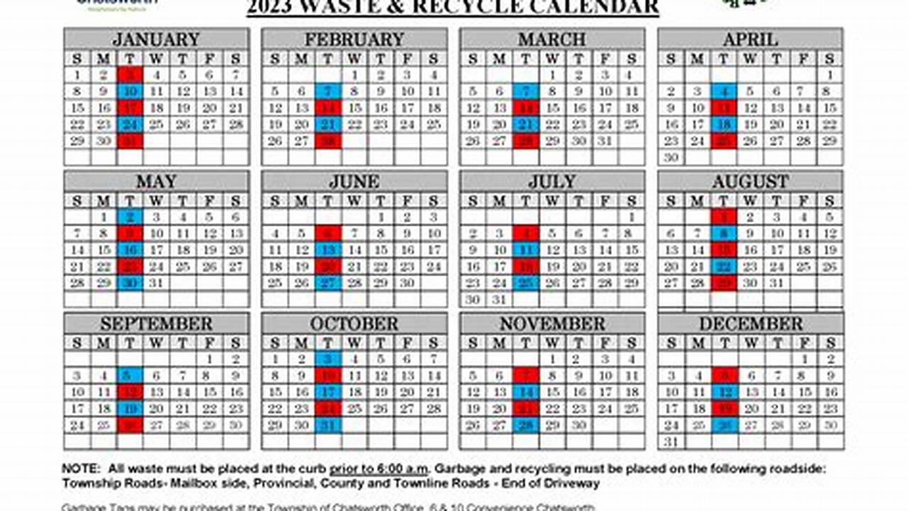 Richland Garbage Schedule 2024