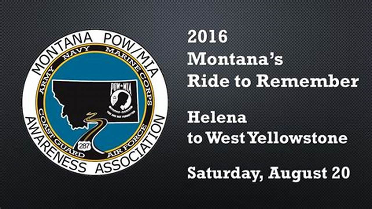 Ride To Remember 2024 Montana
