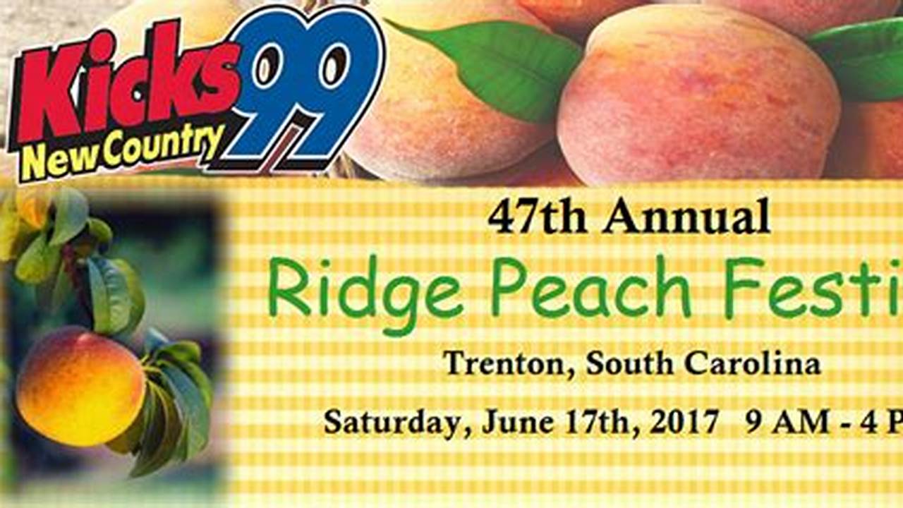 Ridge Peach Festival 2024