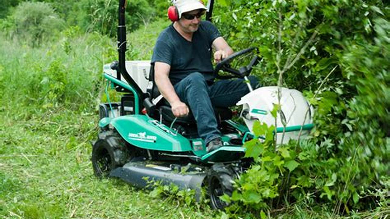 Unleash the Power of Riding Brush Mowers: Discoveries and Insights for Lawn Care