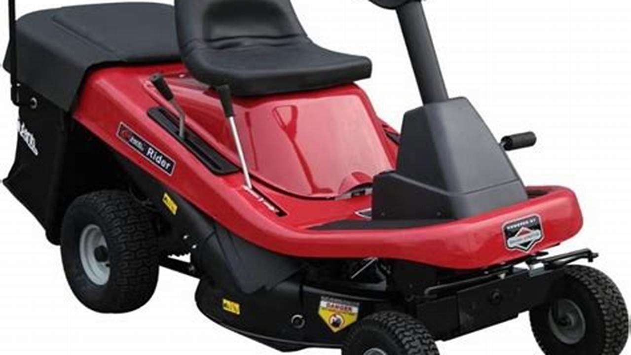 Riding Lawn Mowers Under $1000