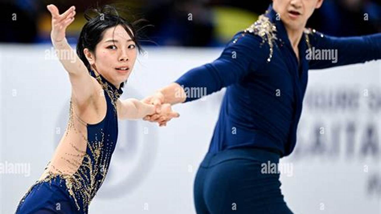 Riku Miura And Ryuichi Kihara (Jpn) The Isu World Figure Skating Championships Is The Most Prestigious Annual Event In The Field Of Figure Skating., 2024