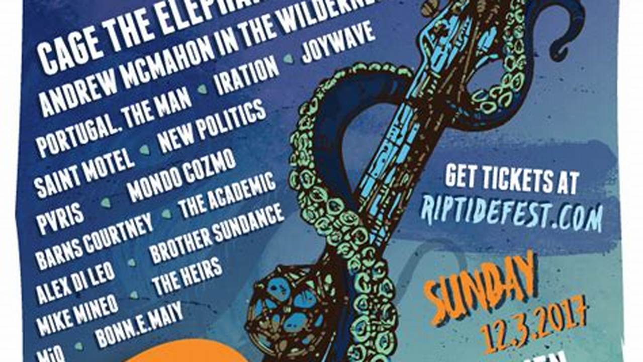 Riptide Music Festival 2024 Schedule