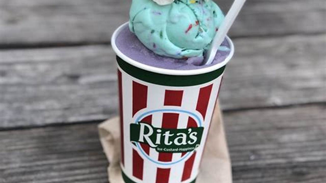 Rita&#039;s Italian Ice And Frozen Custard Is Once Again Celebrating The First Day Of Spring., 2024