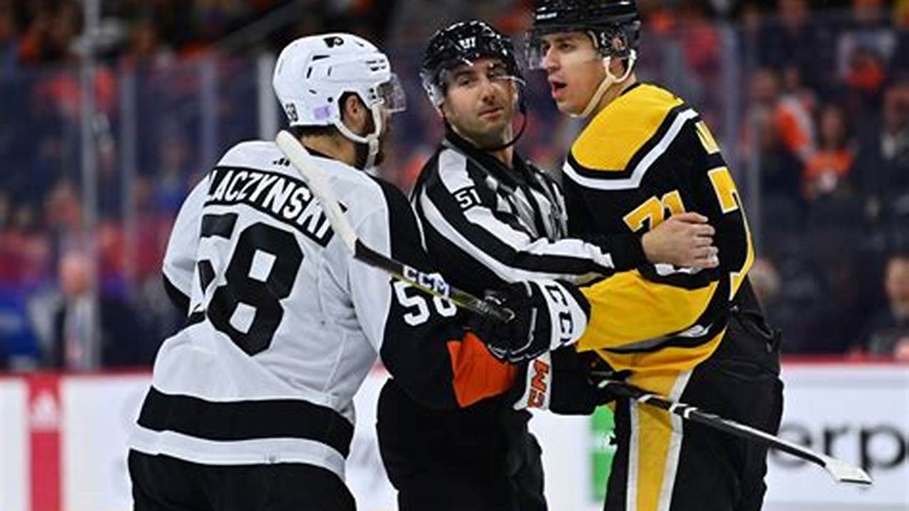 Rivalry With The Philadelphia Flyers, Breaking-news