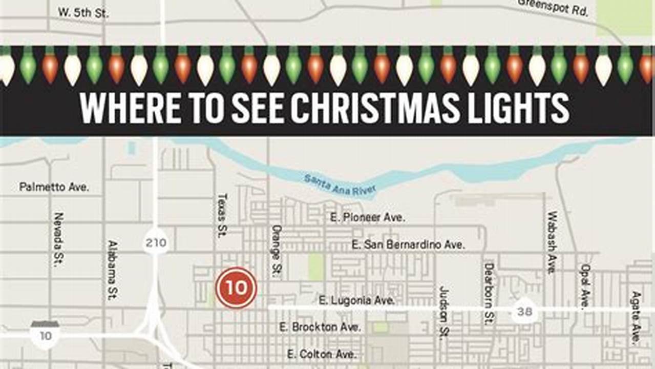 River Oaks Christmas Lights Map 2024