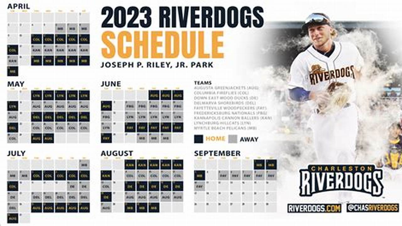 Riverdogs Schedule 2024
