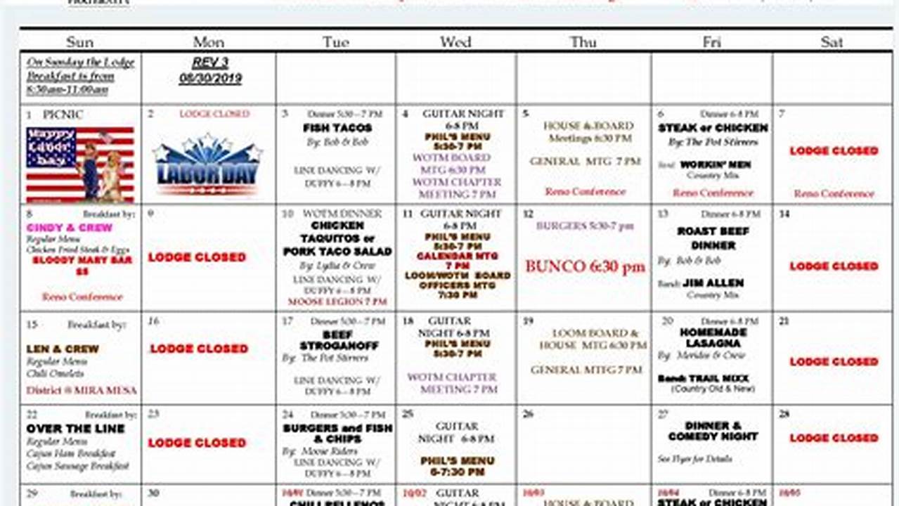 Riverhead Events Calendar