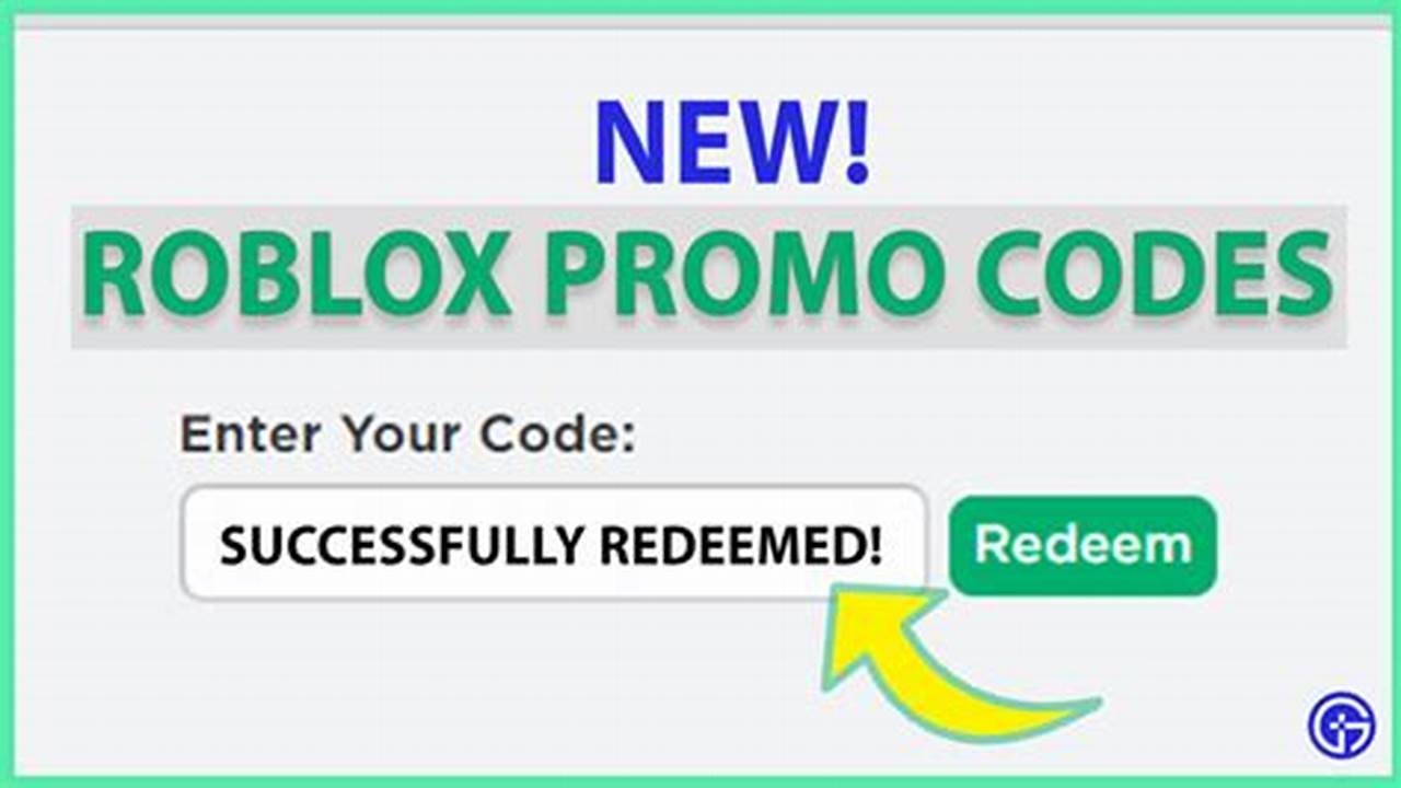 Roblox Promo Codes April 2024