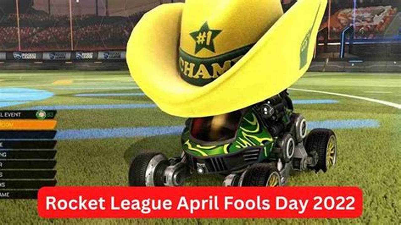 Rocket League April Fools 2024