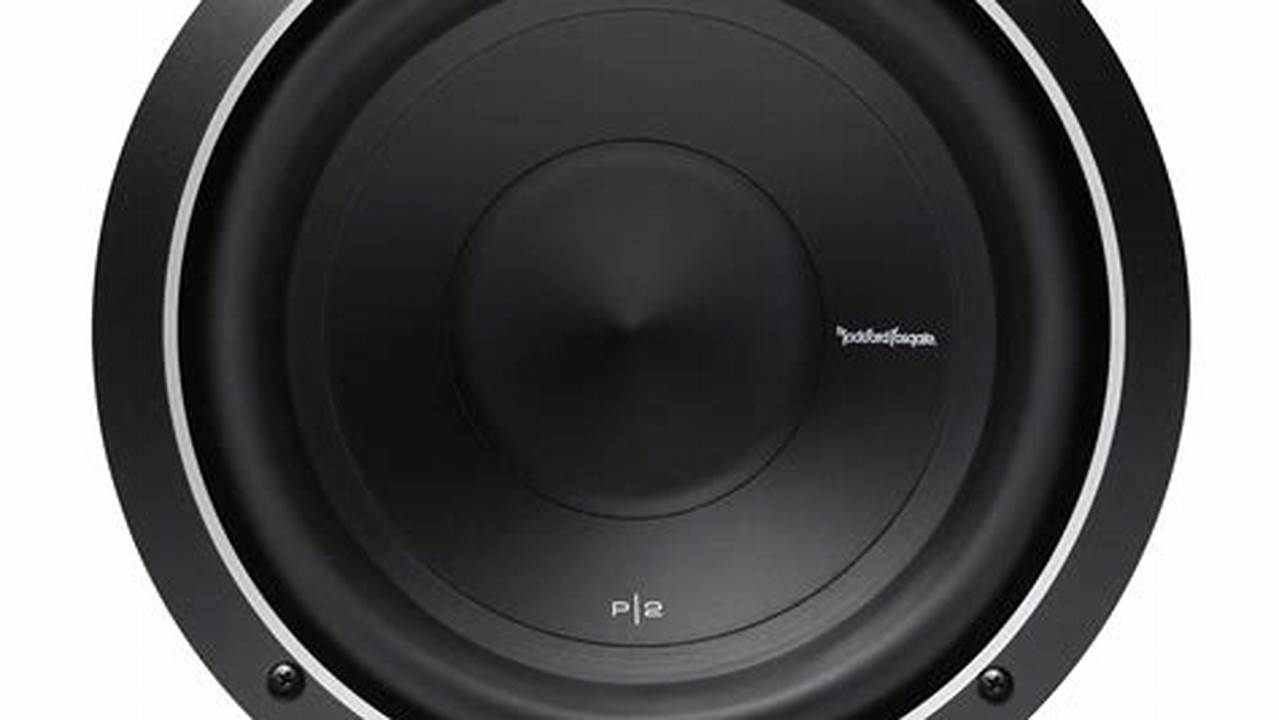 Rockford Fosgate P2d4 10"