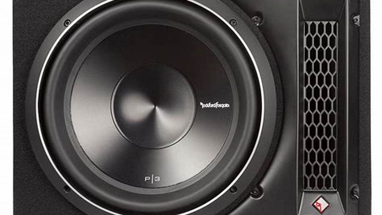 Rockford Fosgate P3 Subwoofers: Powerful and Precise Bass for Your Car