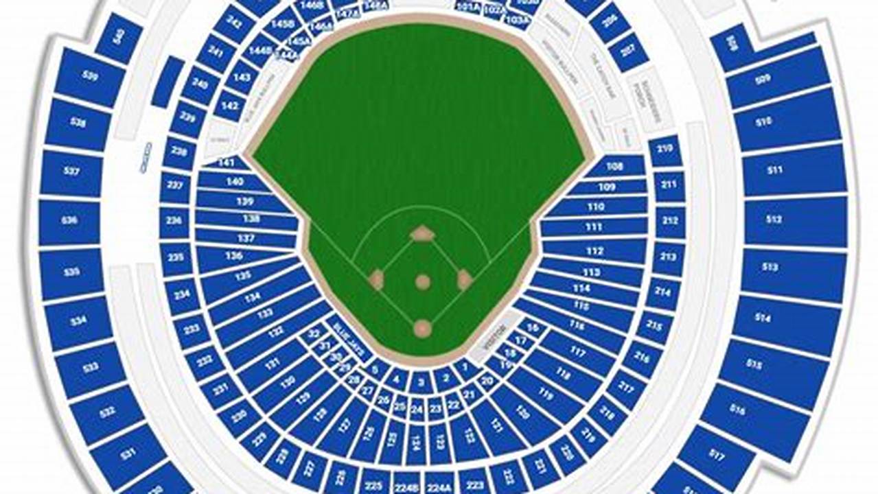 Rogers Centre Seating Chart 2024