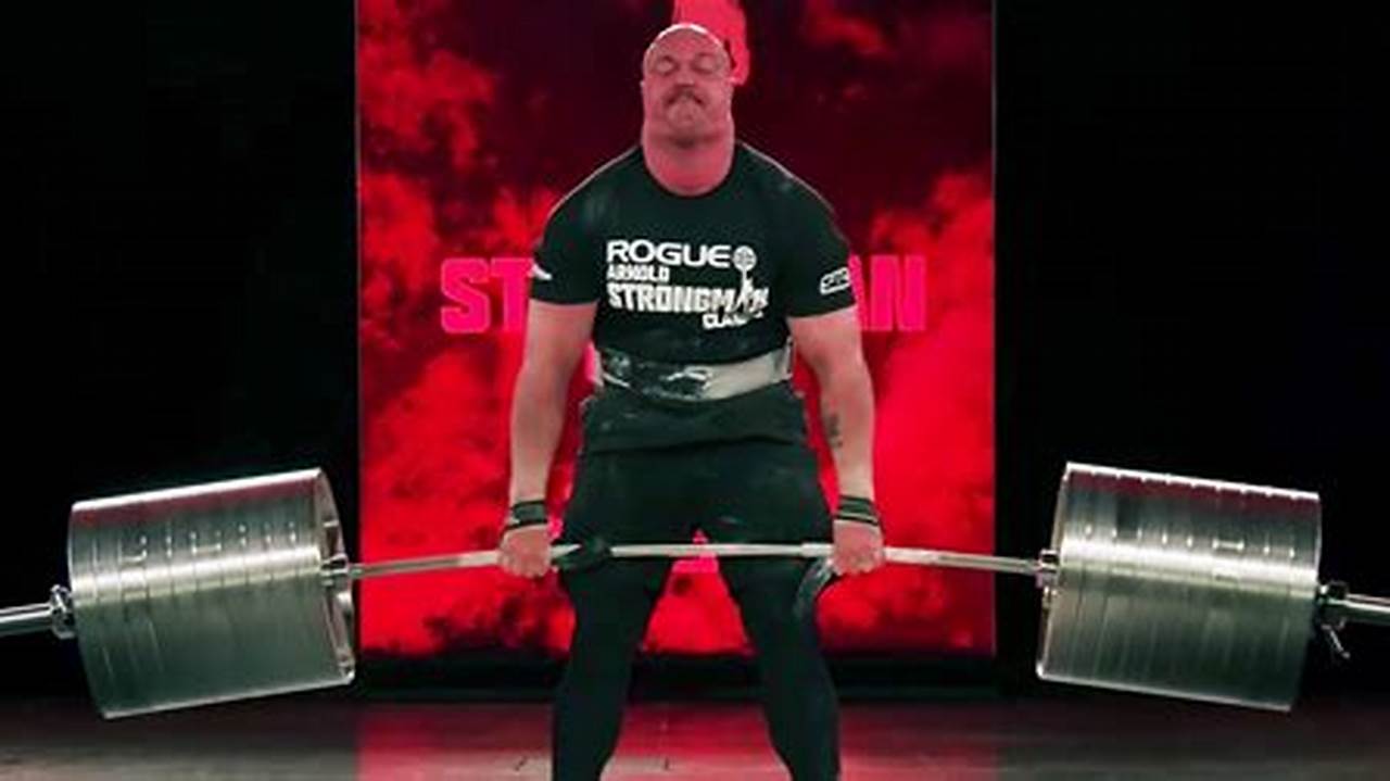 Rogue’s Complete Live Stream Of Day 1 (Friday, March 1) From The 2024 Arnold Strongman Classic In Columbus, Ohio., 2024