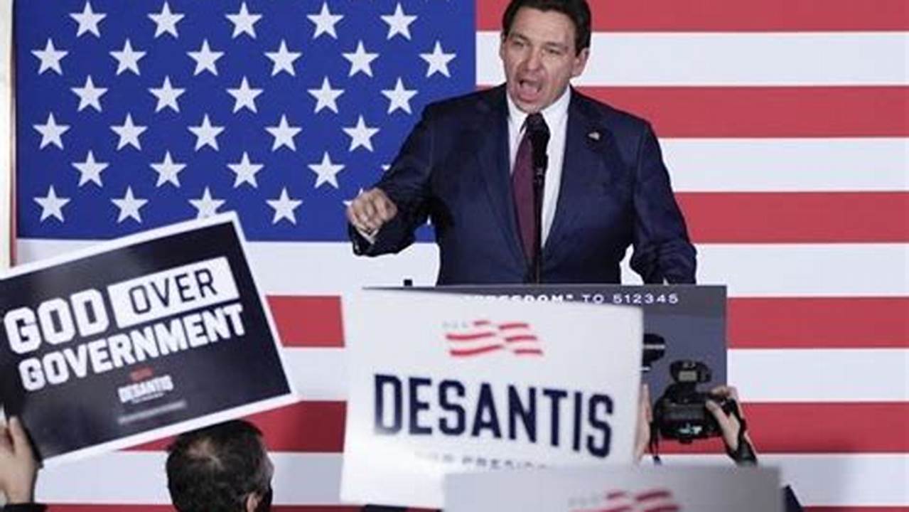 Ron Desantis Dropped Out Of The Presidential Race In January 2024, Just Days Before The New Hampshire Primary Was Set To Take Place, And Endorsed Former President Donald Trump., 2024