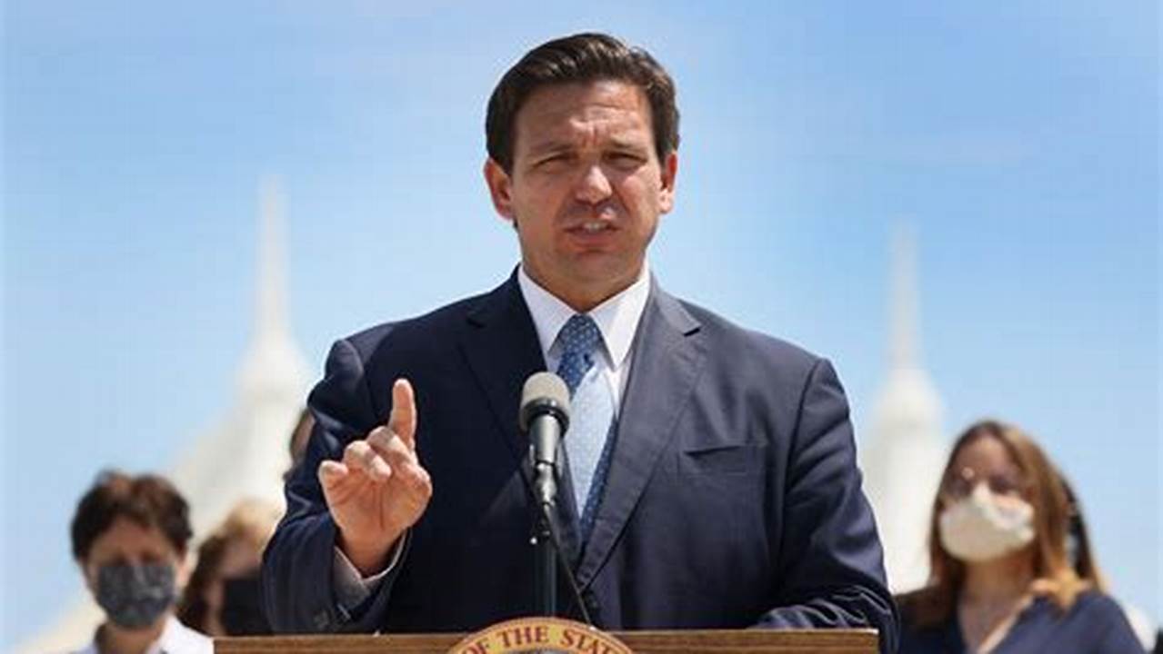 Ron Desantis Made His Bid For The Republican Presidential Nomination In 2024 Official On Twitter Wednesday Evening After Months Of Speculation., 2024