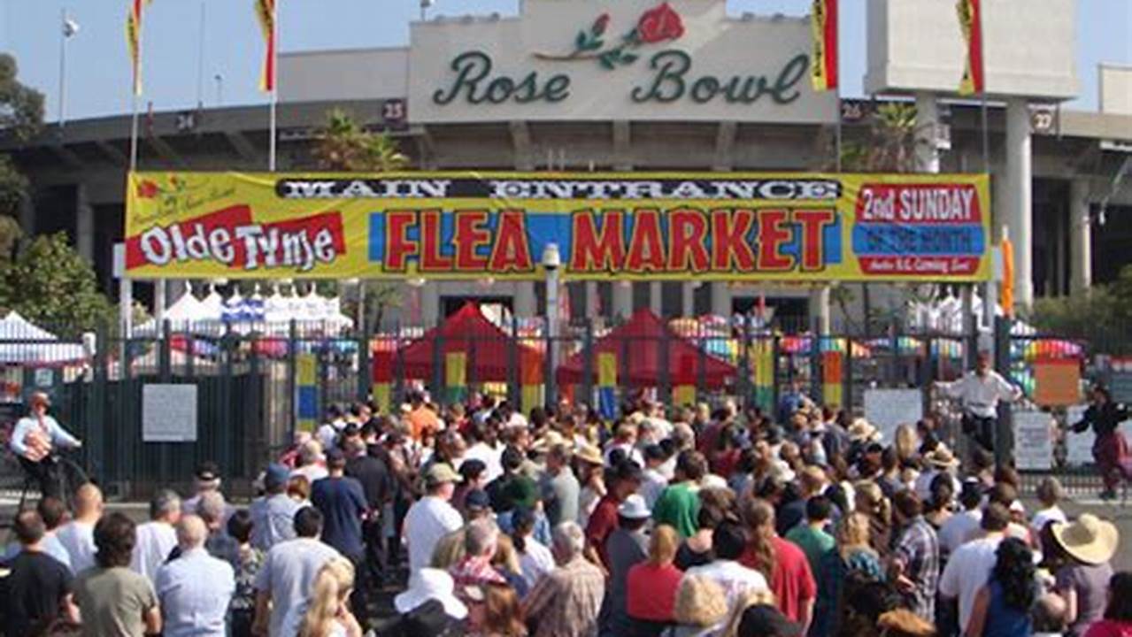 Rose Bowl Flea Market January 2024