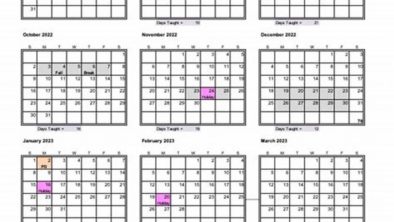 Rowan County School Calendar 2024