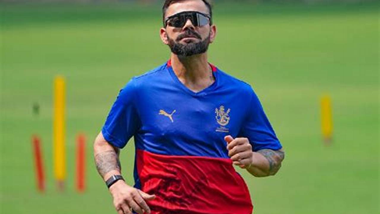 Royal Challengers Bangalore Player Virat Kohli During A., 2024