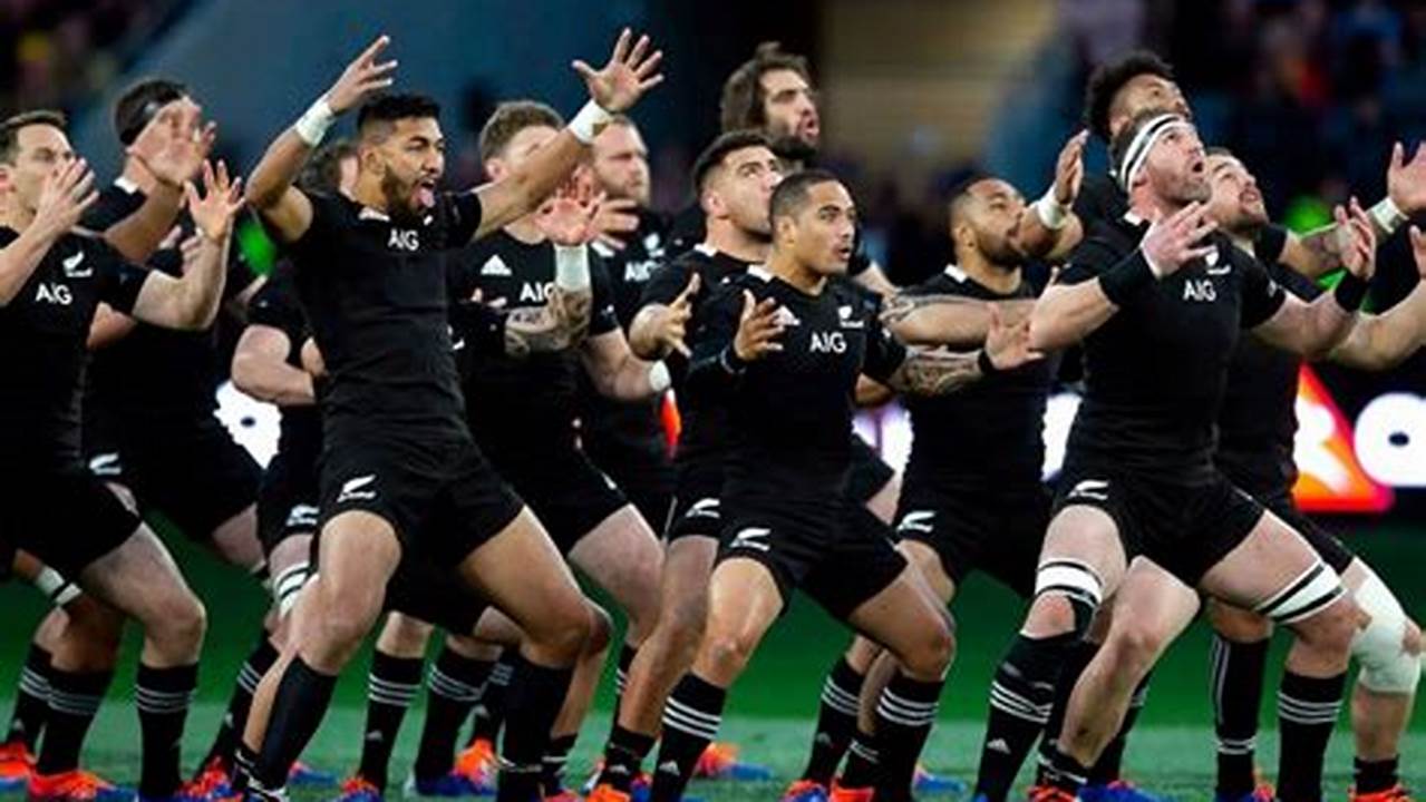 Rugby World Cup 2024 All Blacks