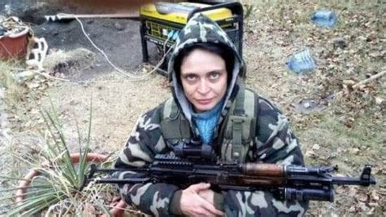 Russian Female Sniper Captured In Ukraine 2024