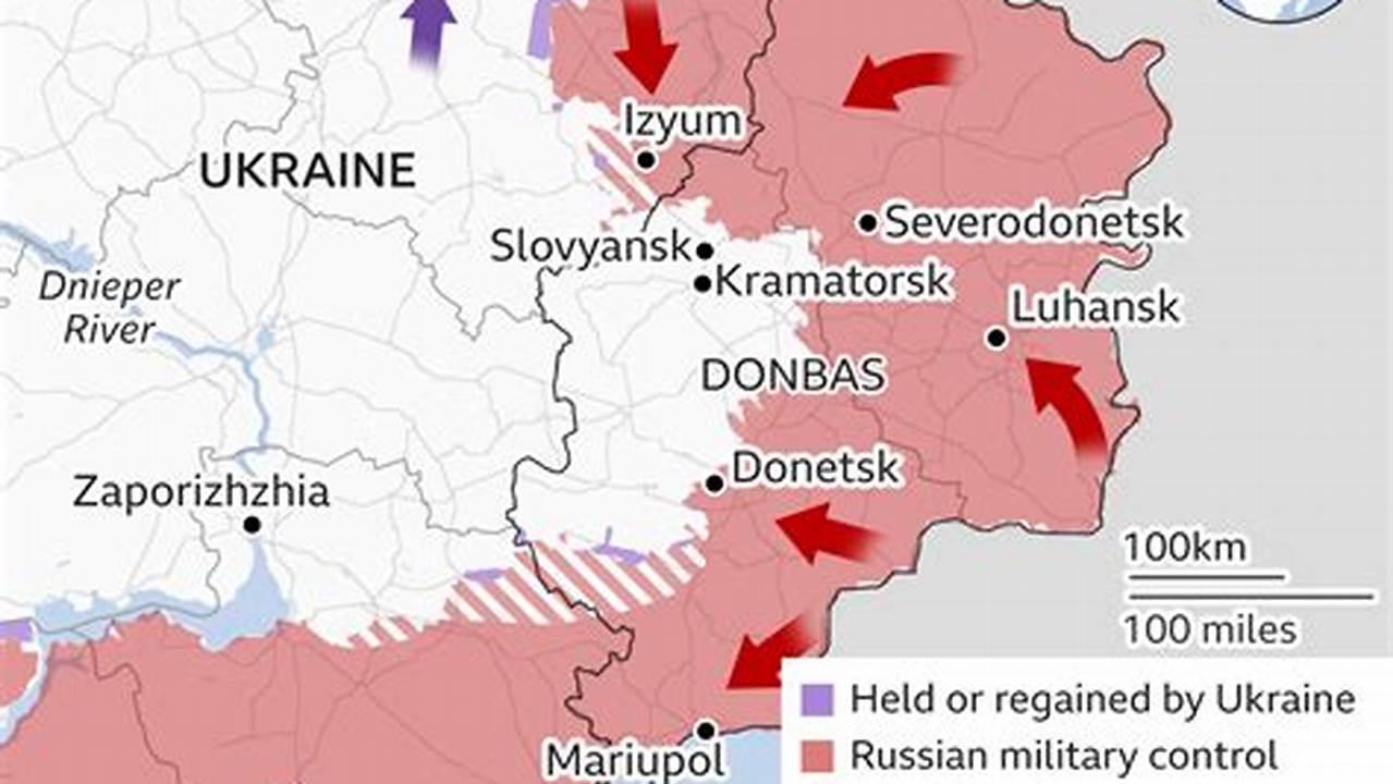 Russian Ukraine War Map 2024