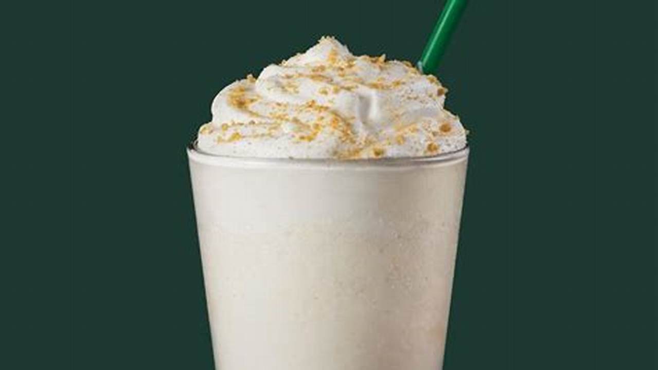 S'Mores Frappuccino Starbucks 2024