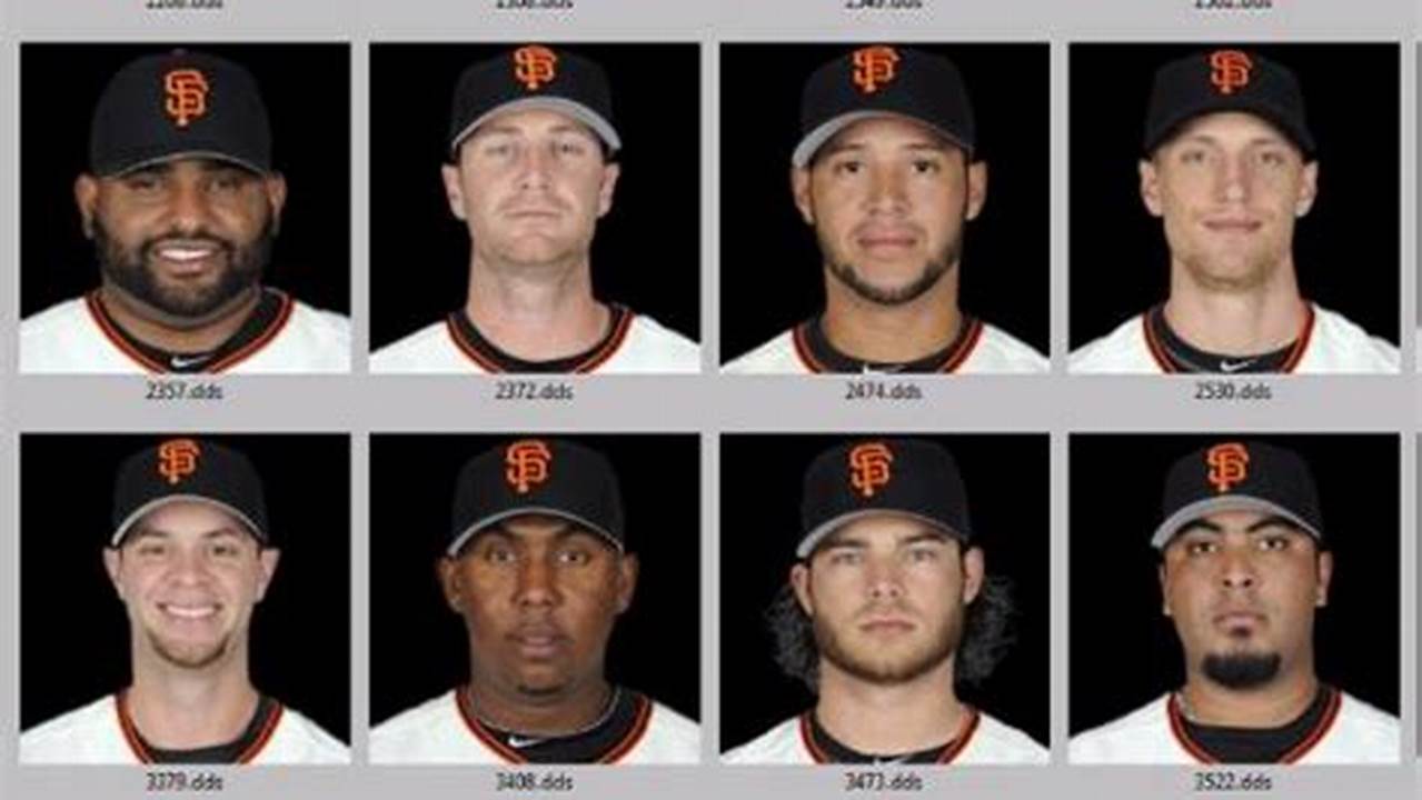S F Giants Roster 2024