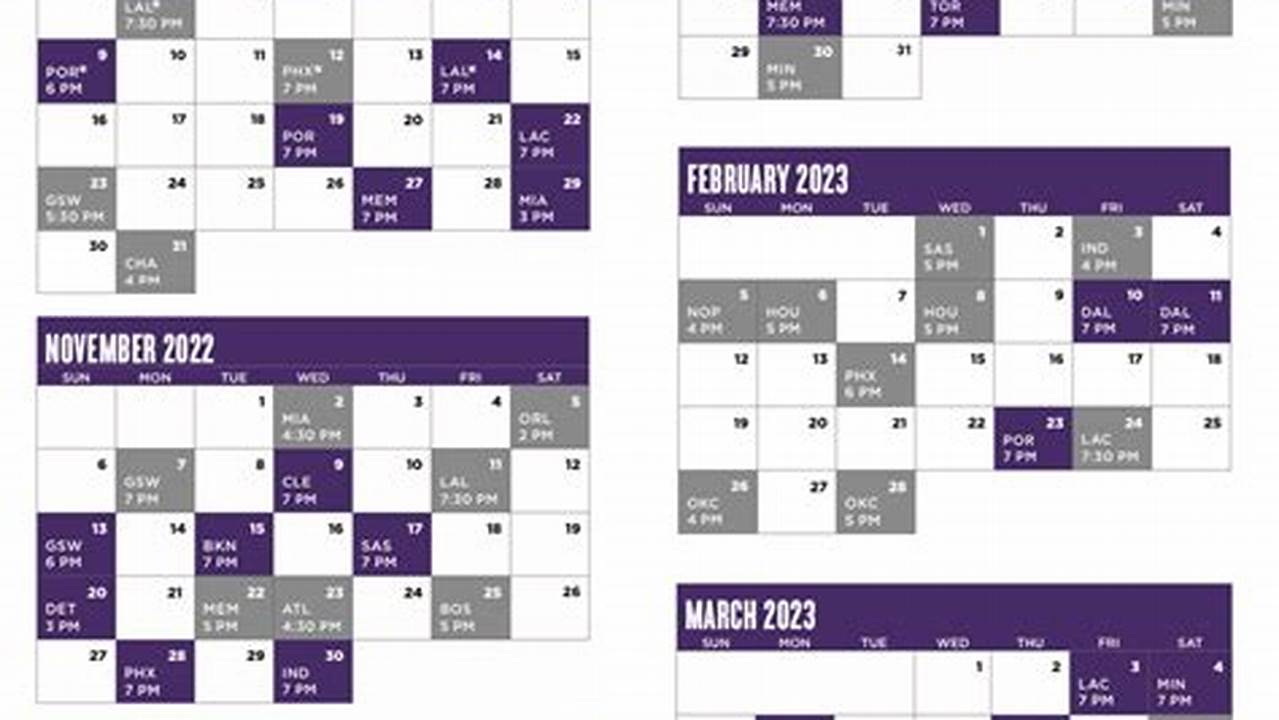 Sac Kings Schedule 2024-24