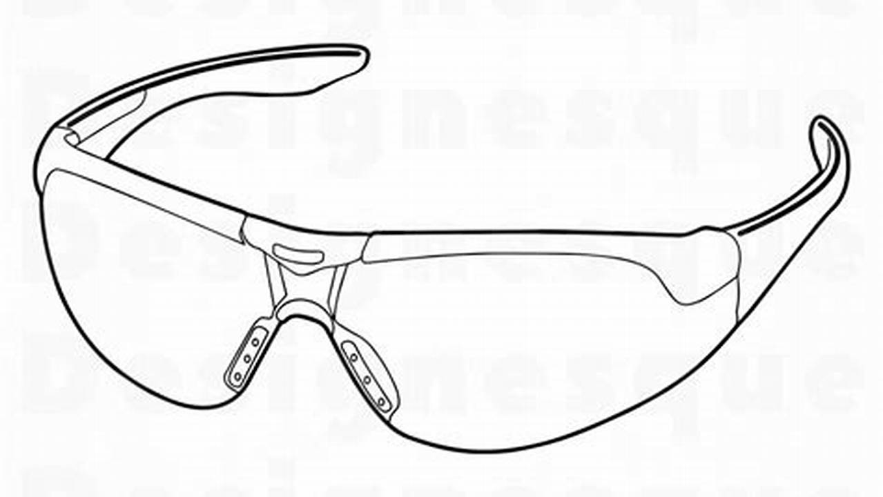 Safety Glasses, Free SVG Cut Files