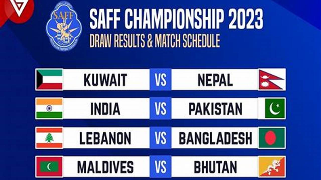 Saff Championship 2024 Match Results
