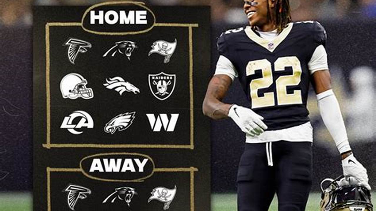 Saints 2024 Opponents