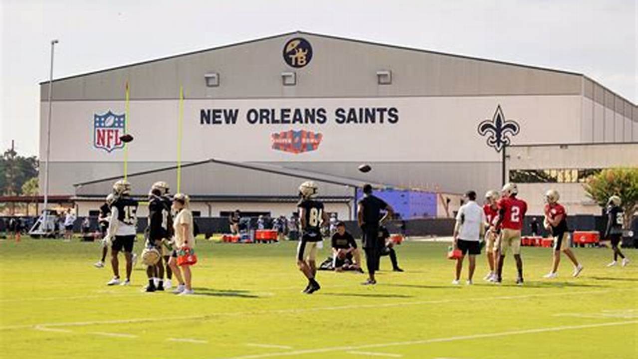 Saints Training Camp 2024