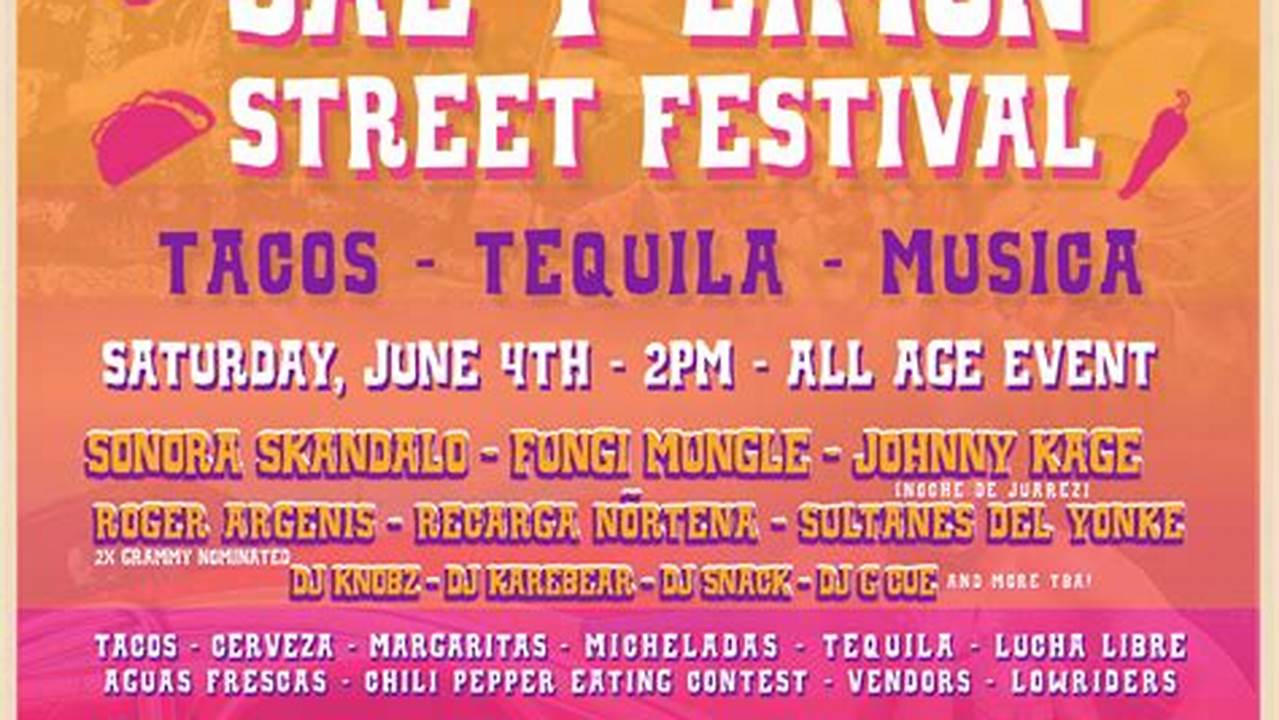 Sal Y Limon Street Festival 2024