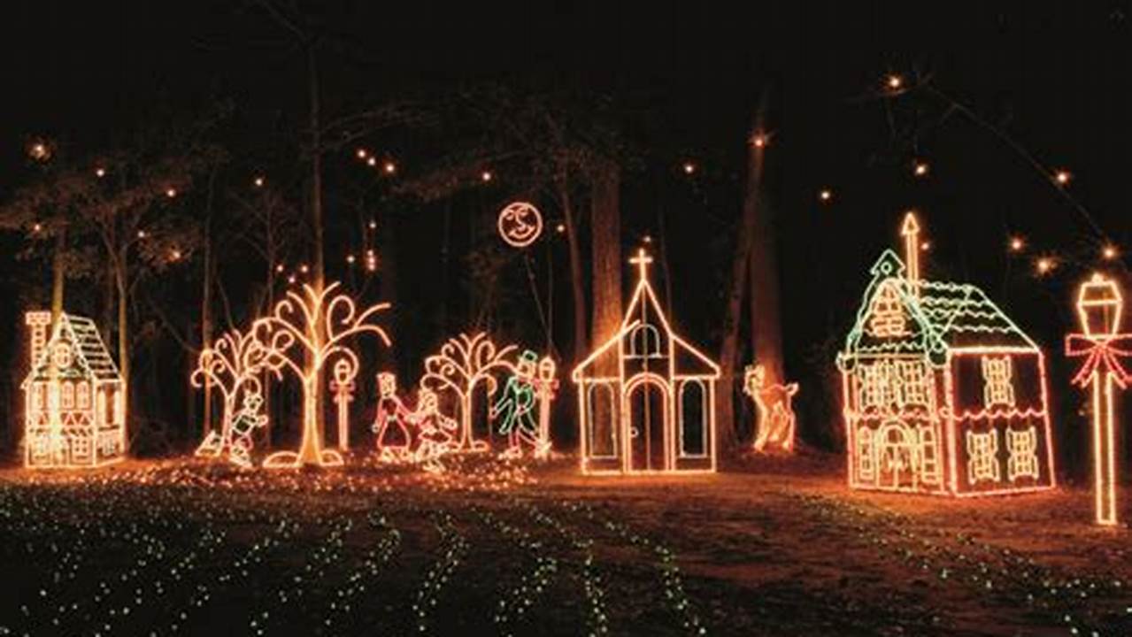 Saluda Shoals Christmas Lights 2024