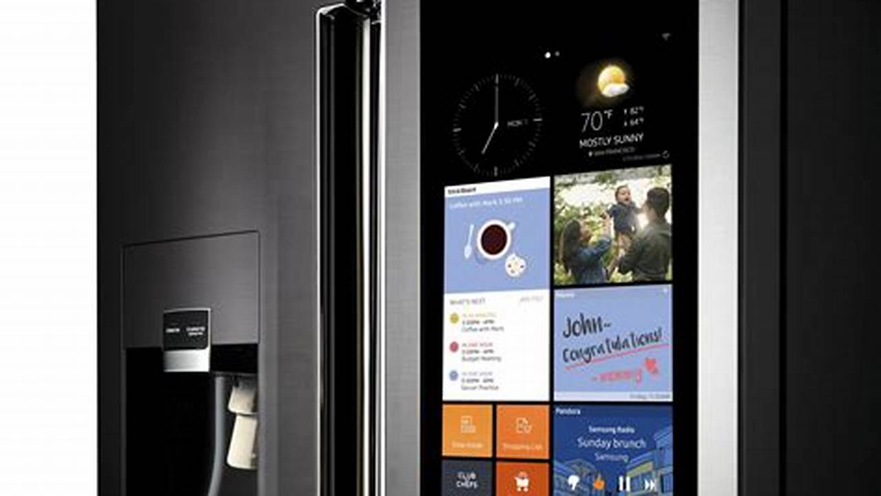 Samsung Refrigerator With Calendar