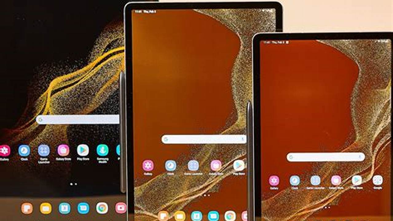 Samsung Tablet Lineup 2024