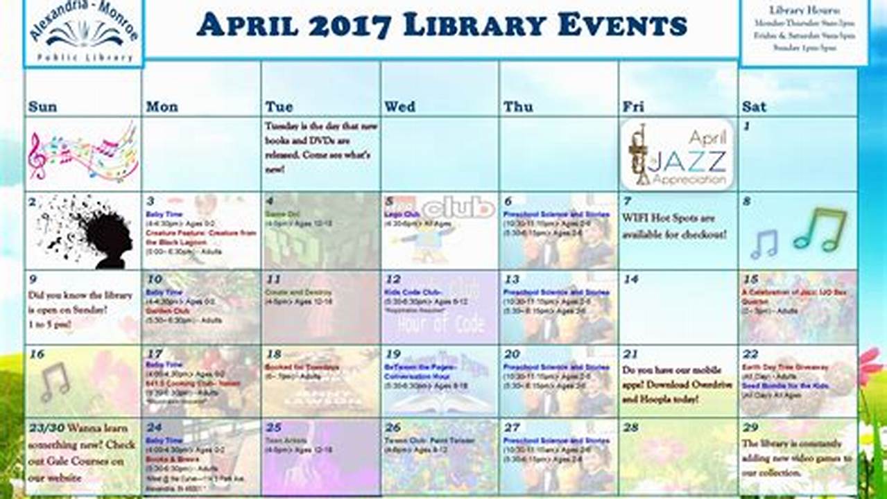 San Diego Library Events Calendar