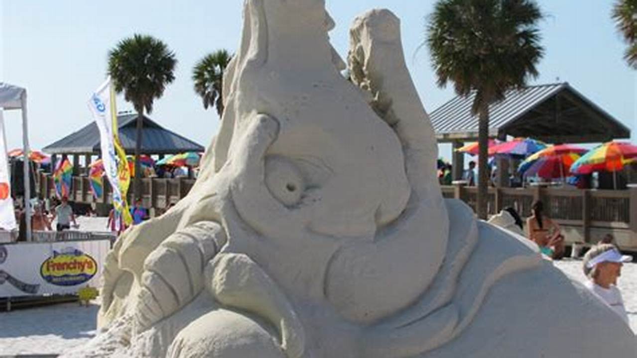 Sand Sculptures Clearwater Beach 2024