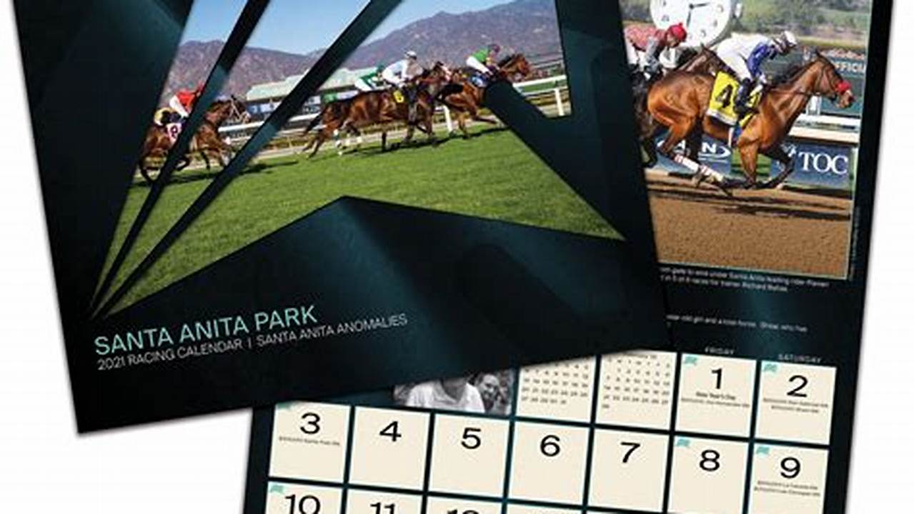 Santa Anita Calendar Giveaway
