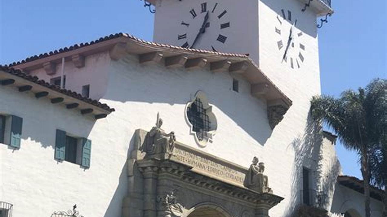 Santa Barbara Courthouse Tours 4 Aug., 2024