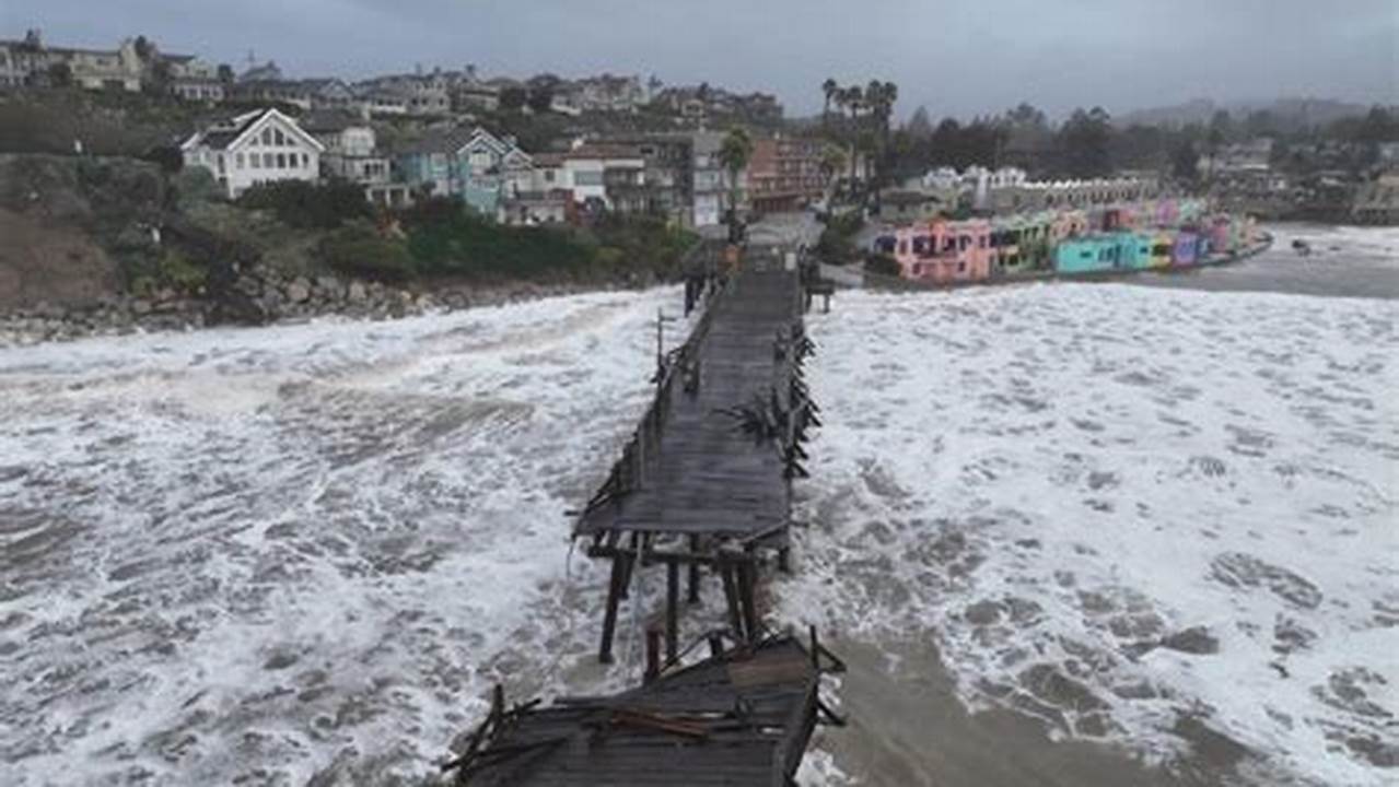 Santa Monica Pier Flooding 2024