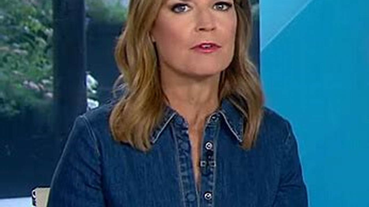 Savannah Guthrie Dress On Today Show Today