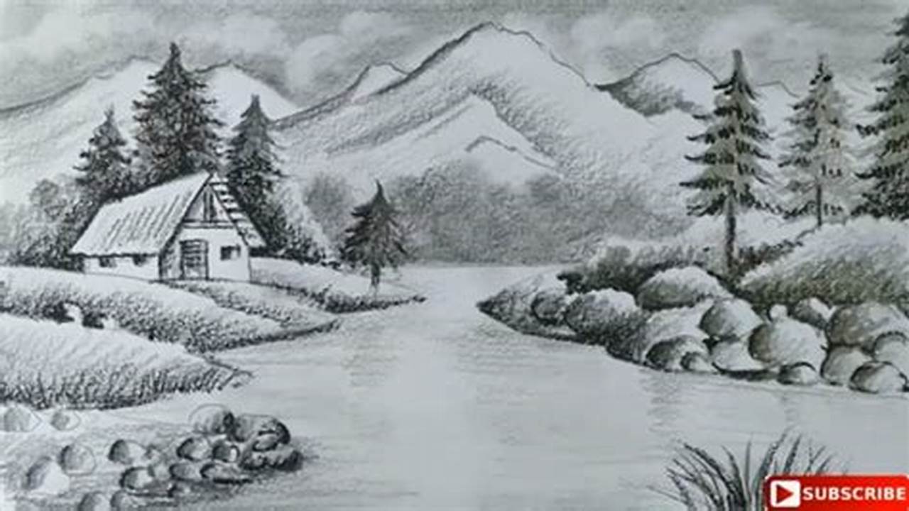 Scenery Sketch Drawing: A Beginner's Guide to Capturing the Essence of Nature