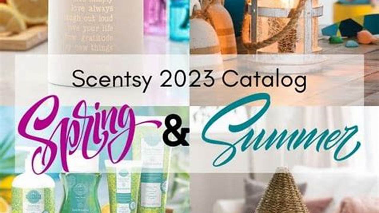 Scentsy Spring Summer 2024 Catalog Online
