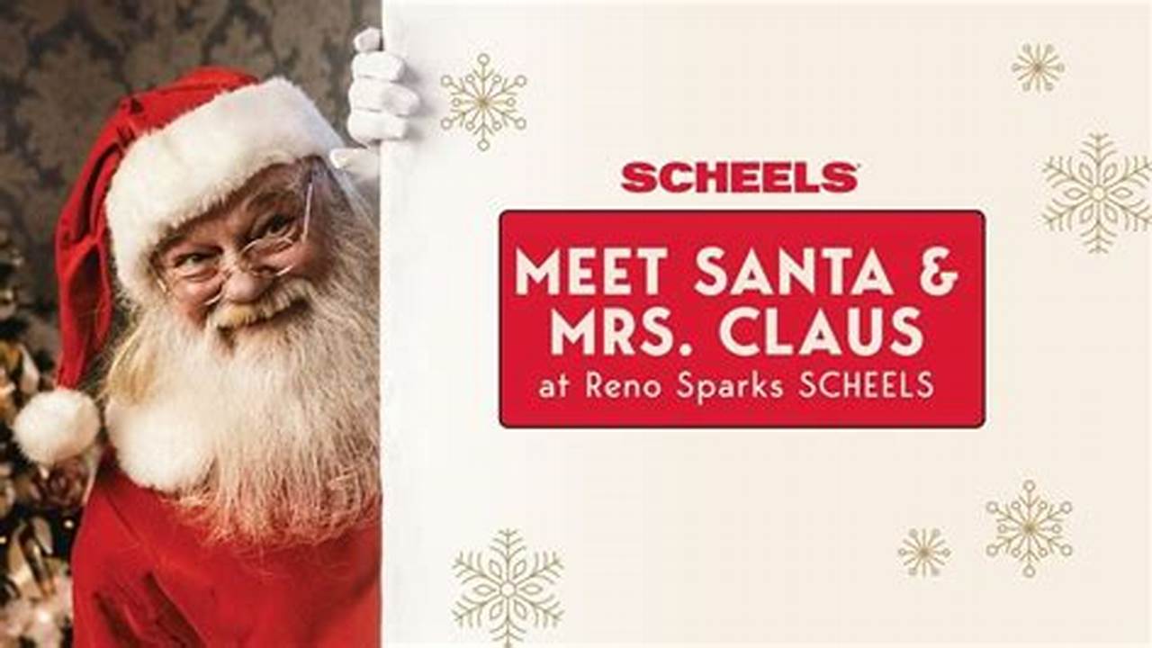 Scheels Santa 2024