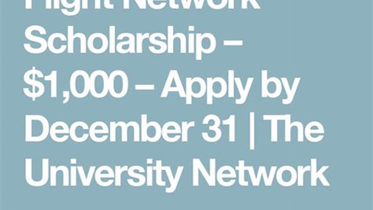 Scholarship $1000 Application Florida 2024
