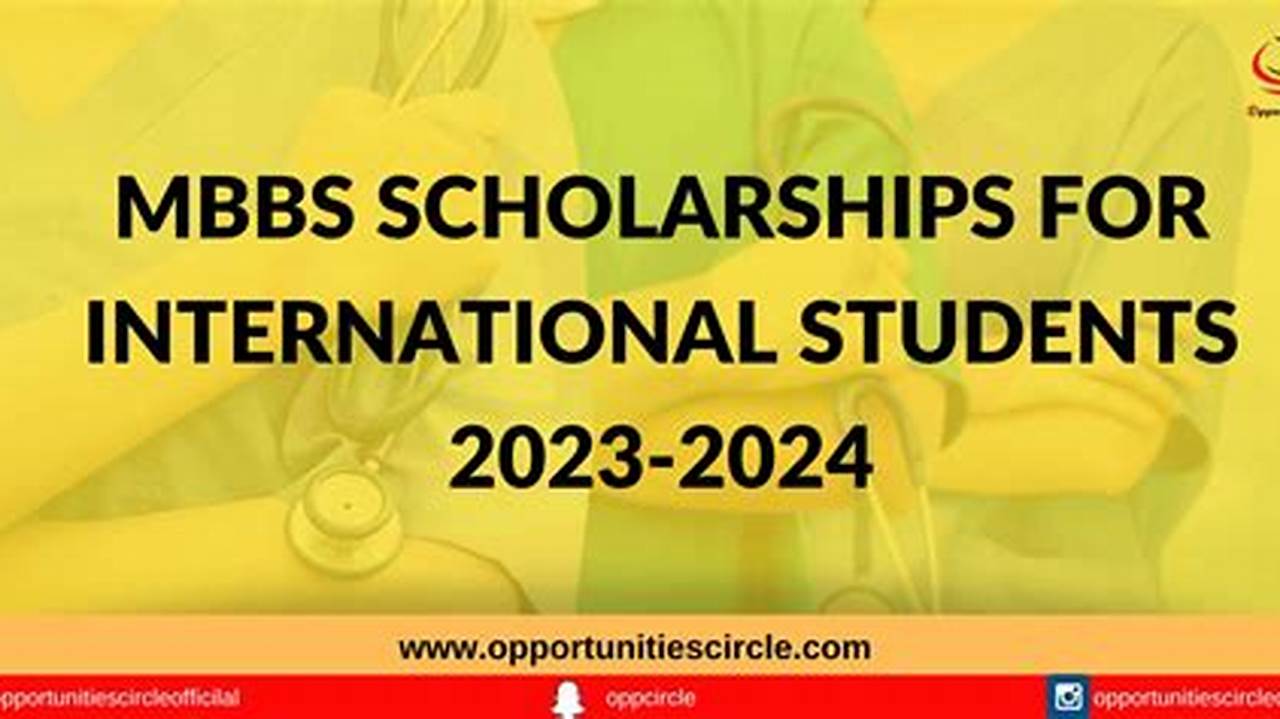 Scholarship 2024 For International Students