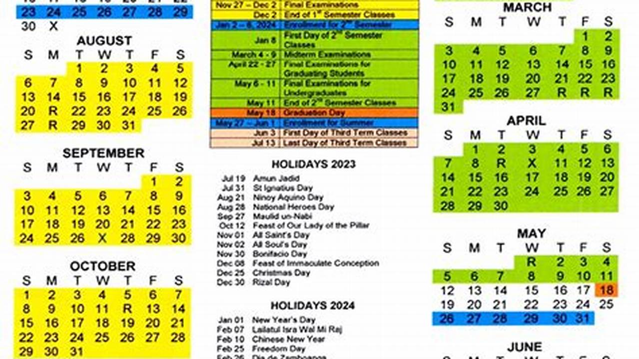 School Calendar Sy 2023 2024., 2024